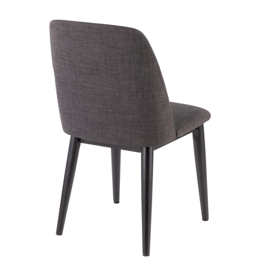 Tintori - Contemporary Dining Chair (Set of 2) - Black - Ego Home Furniture