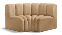 Load image into Gallery viewer, Arc - Velvet 2 Piece Modular Sofa