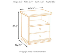 Load image into Gallery viewer, Maribel - One Drawer Night Stand - Black