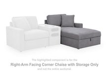 Load image into Gallery viewer, Modmax - RAF Corner Chaise With Storage - Granite