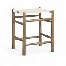 Load image into Gallery viewer, Santos - Backless Counter Stool With Stained Brown Base