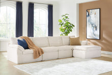 Load image into Gallery viewer, Fannin - 4-Piece Sectional With Ottoman - Ivory