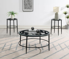 Load image into Gallery viewer, T273 - Coffee Table & 2 End Table - Black