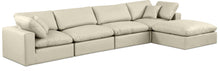 Load image into Gallery viewer, Comfy - 5 Piece Faux Leather Modular Sectional With Chaise