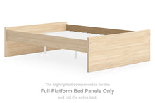 Load image into Gallery viewer, Onita - Full Platform Bed Panels - Natural