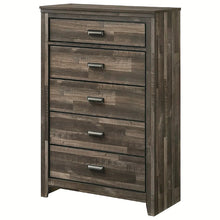 Load image into Gallery viewer, Crown Mark Furniture Carter 5 Drawer Chest in Brown image