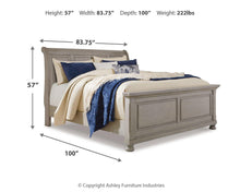 Load image into Gallery viewer, Lettner - Sleigh Bed