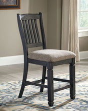 Load image into Gallery viewer, Tyler Creek - Upholstered Barstool (Set of 2) - Black / Grayish Brown