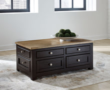 Load image into Gallery viewer, Drazmine - Lift Top Cocktail Table - Brown