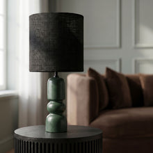 Load image into Gallery viewer, Paros - Base And Linen Textured Fabric Shade Table Lamp