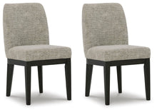 Load image into Gallery viewer, Burkhaus - Dining UPH Side Chair (Set of 2) - Beige / Dark Brown
