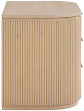 Load image into Gallery viewer, Astrid - Solid Wood And Oak Veneer Nightstand