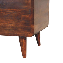 Load image into Gallery viewer, Curved Blanket Box - Chestnut