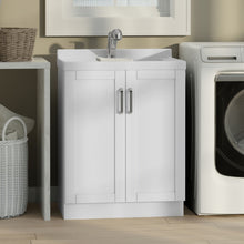Load image into Gallery viewer, Kyle - Laundry Cabinet & Faucet And Stainless Steel Sink