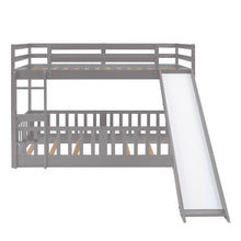 Load image into Gallery viewer, Functional Bunk Bed & Convertible Ladder And Slide
