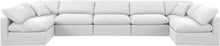 Load image into Gallery viewer, Indulge - Linen 7 Piece Modular U-Shaped Sectional - White