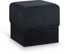 Load image into Gallery viewer, Havre - Ottoman / Stool With Black Base