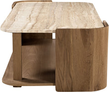 Load image into Gallery viewer, Calabria - Marble And Oak Wood Table