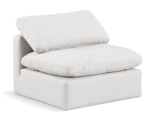 Load image into Gallery viewer, Indulge - Faux Leather Armless Chair