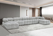 Load image into Gallery viewer, Ames - 7 Piece Fabric Modular U-Shaped Sectional