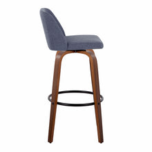 Load image into Gallery viewer, Toriano - Mid Century Modern Fixed Height Barstool Swivel And Round Footrest (Set of 2)