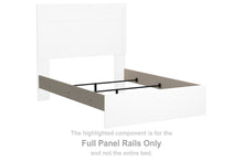 Load image into Gallery viewer, Stelsie - Full Panel Rails - White