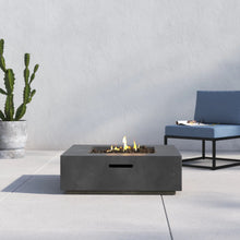 Load image into Gallery viewer, Outdoor Handcrafted Fire Pit Table - Charcoal