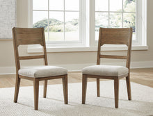 Load image into Gallery viewer, Cabalynn - Dining Uph Side Chair (Set of 2) - Oatmeal / Light Brown
