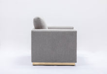 Load image into Gallery viewer, Valin - Linen Sofa For Living Room - Gray