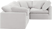 Load image into Gallery viewer, Indulge - Velvet 4 Piece Modular Corner Sectional