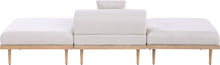 Load image into Gallery viewer, Laguna - 3 Piece Resilient Water Resistant Fabric Outdoor Patio Armless Modular Sofa