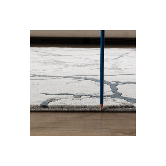 Geometrix - Contemporary Area Rug With Geometric 3D Effect