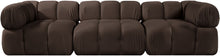 Load image into Gallery viewer, Orin - Velvet Performance Fabric Upholstered 3 Piece Modular Sofa