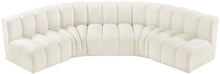 Load image into Gallery viewer, Arc - Velvet 5 Piece U-Shaped Modular Sofa