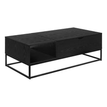 Load image into Gallery viewer, Coffee Table With Lift Top, Storage, Living Room Accent - Black