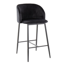 Load image into Gallery viewer, Fran - Contemporary Fixed Height Counter Stool (Set of 2)