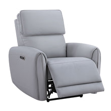 Load image into Gallery viewer, Jeromie - Power Motion Recliner With USB Port - Gray