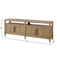 Load image into Gallery viewer, Entertainment Console With Storage - Sand