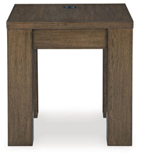 Load image into Gallery viewer, Rosswain - Square End Table - Warm Brown