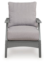 Load image into Gallery viewer, Cove Beach - Lounge Chair With Cushion (Set of 2) - Gray