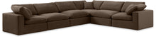 Load image into Gallery viewer, Comfy - 6 Piece Velvet Modular Corner Sectional