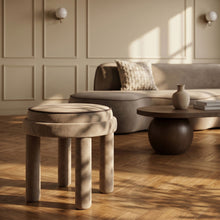 Load image into Gallery viewer, Velin - Velvet Ottoman / Stool