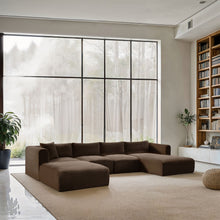 Load image into Gallery viewer, Shaggy - 5 Piece Modular Sectional With Chaise And Ottoman