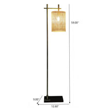 Load image into Gallery viewer, Brizo - Tall Corner Floor Lamp - Gold