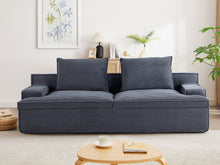 Load image into Gallery viewer, Nimbus - Oversized Full Foam 4 Seater Couch For Living Room Upholstered In Soft, Wide Armrests