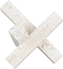 Load image into Gallery viewer, Stix - Travertine Decorative Object - Natural
