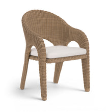 Load image into Gallery viewer, Seacrest - Olefin Water Resistant Fabric And Wicker Outdoor Patio Dining Chair