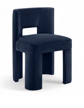 Load image into Gallery viewer, Zuno - Velvet Performance Fabric Upholstered Dining Chair (Set of 2)