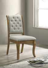 Load image into Gallery viewer, D072 - Dining Chair (Set of 2) - Antique Oak