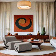 Load image into Gallery viewer, Akira - Fabric Upholstered Ottoman